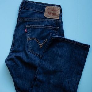 COPY - Levi's 569 Indigo Loose Straight Jeans 34/28.5